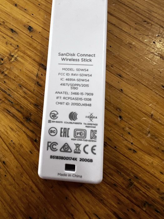 SanDisk Connect Wireless Stick 200Gb