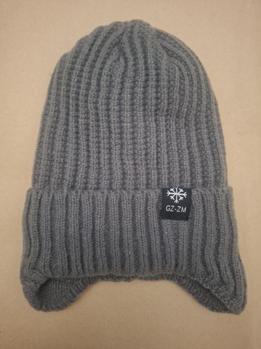 Тепла зимова шапка | Утеплена | Універсальний розмір | Чоловіча / Жіно