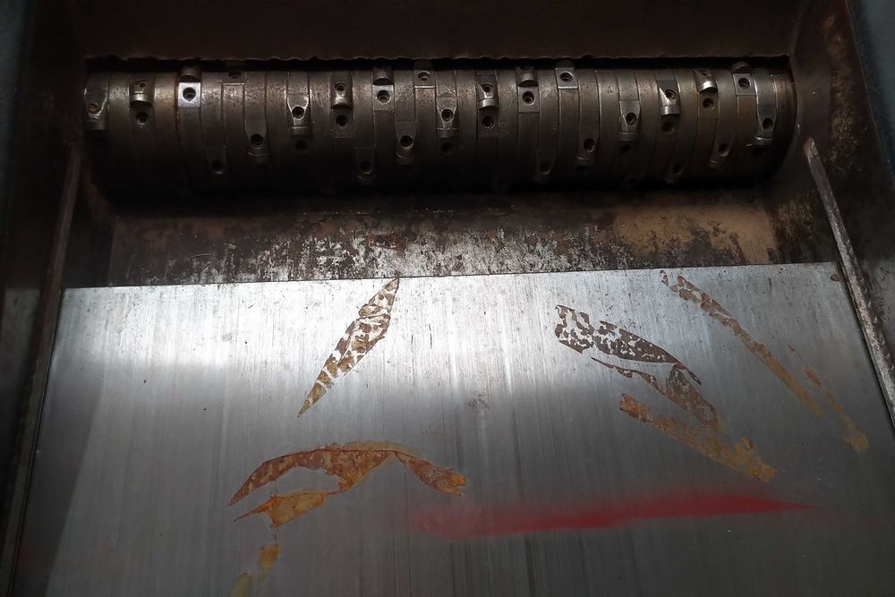 Rębak niemiecki/rozdrabniacz wałowy  - REINBOLD 1400