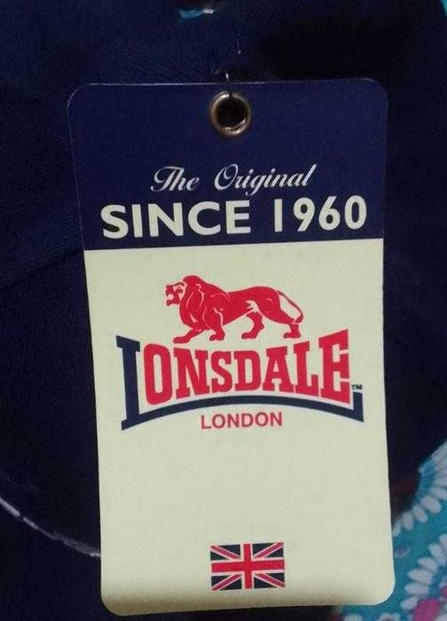 Чорна бейсболка кепка Lonsdale оригінал нова