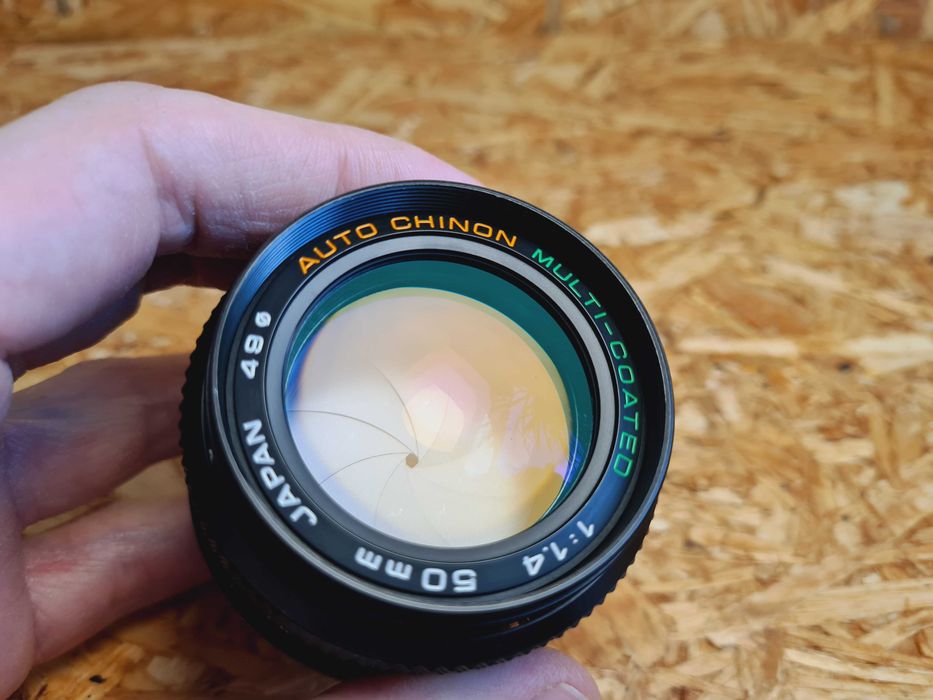 Auto Chinon Multi Coated 50mm 1.4 Pentax PK  GWARANCJA