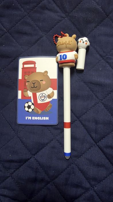 Caneta mundial mr.wonderfull Inglaterra