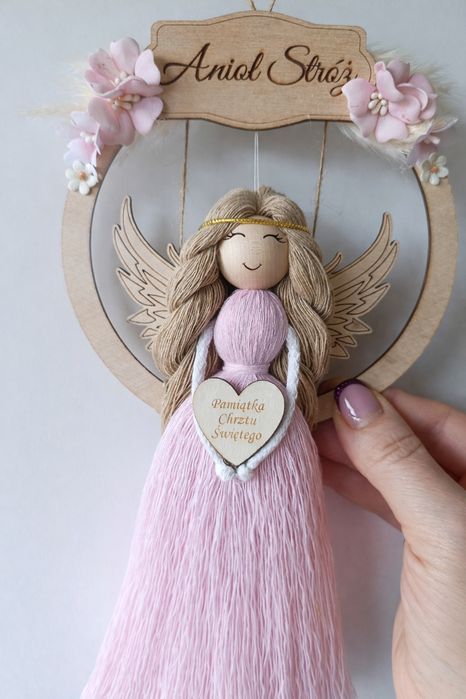 Anioł Stróż jako pamiątka  Chrztu  Świętego