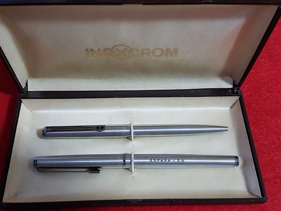 Inoxcrom Espanã, SA, Conjunto Caneta e Esferográfica