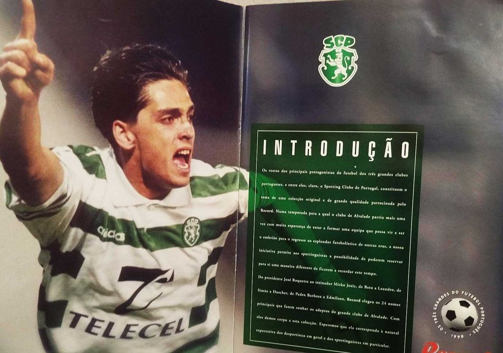 Moedas banhadas a prata de jogadores do Sporting Clube Portugal