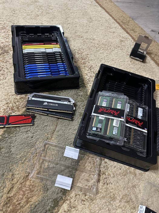 Оперативна памʼять DDR3 (Hyper X, Geil, G Skill, Kigston, Samsung)