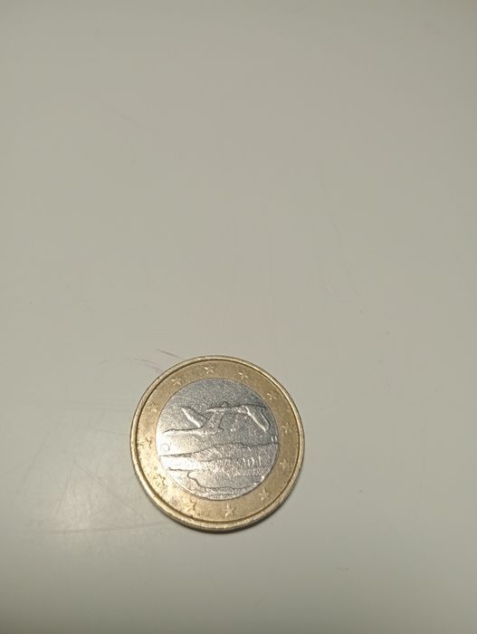 Moedas 2€ e 1€ raras