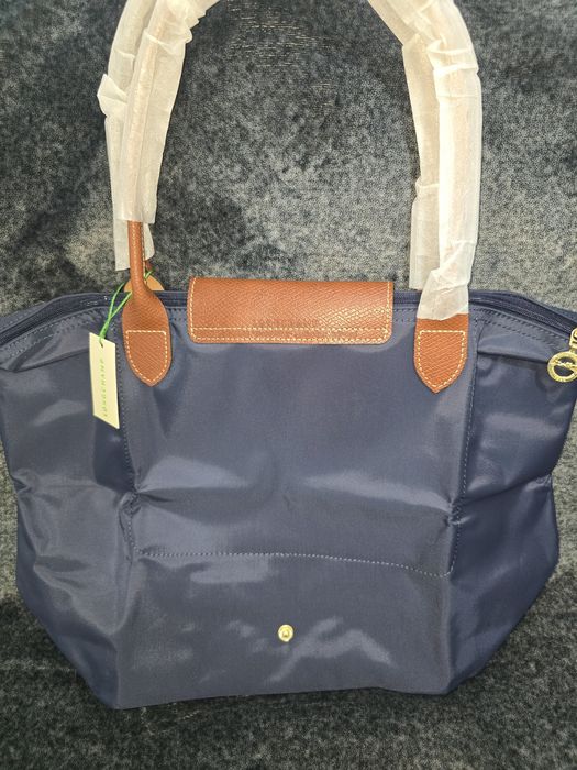 Mala Tote Longchamp Navy