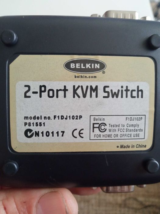 Belkin 2 port-KVM switch