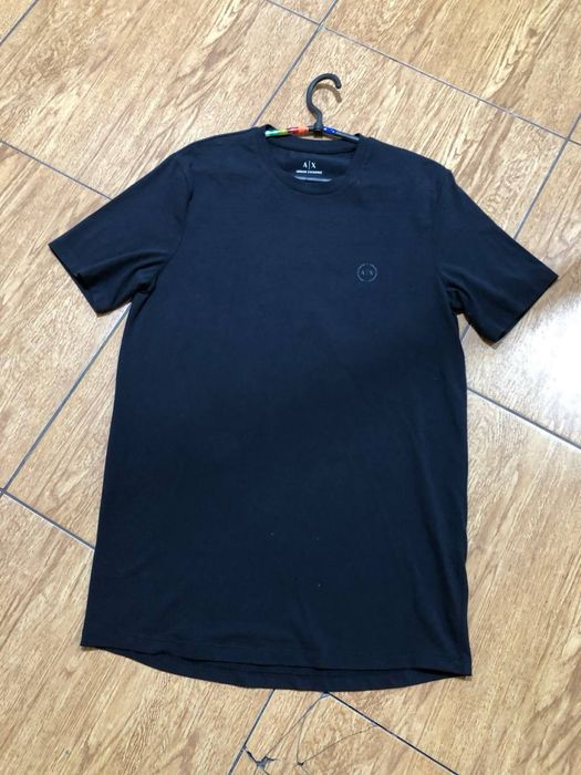 Футболка Базовая чёрная ARMANI EXCHANGE