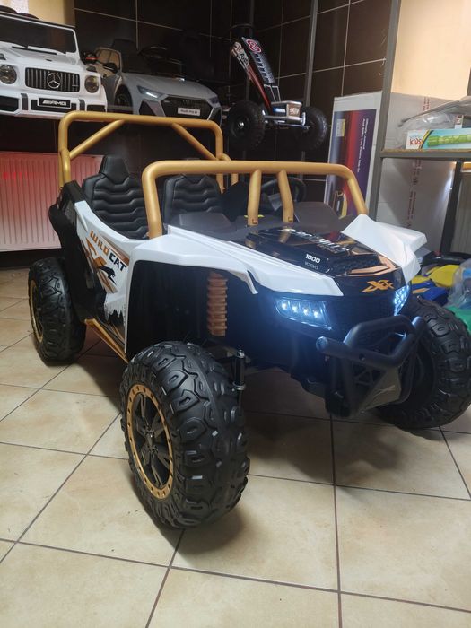 Samochód BUGGY WILDCAT na akumulator dla dzieci Silniki 4x200W Odbiór SKLEP