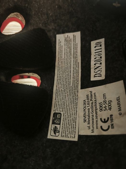 Kask rowerowy Iron Man r. 54-58