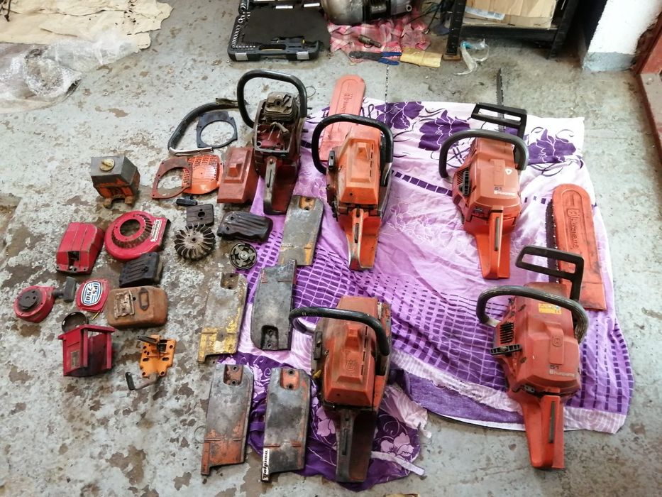 Husqvarna 51 dolpima PS 180, PS 290 części, całość