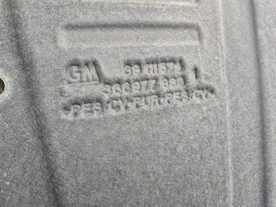 Opel Astra K LIFT Wygłuszenie Maski Spinki Klipsy Osłona Podbitka Kpl