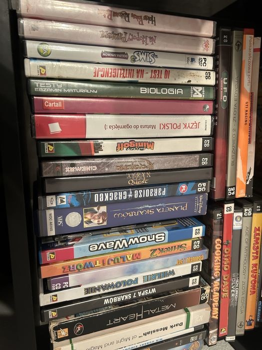 Zestaw gier retro PC