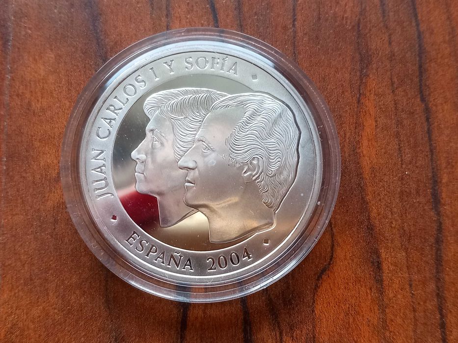 Moeda 10€ Santiago de Compostela Xacobeo 2004 Espanha