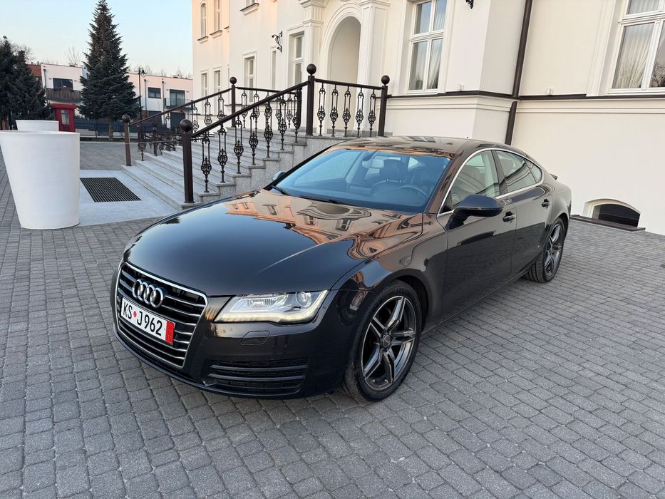 Audi A7 Sportback Stan Perfekcyjny Bezwypadkowy 3.0 TDI