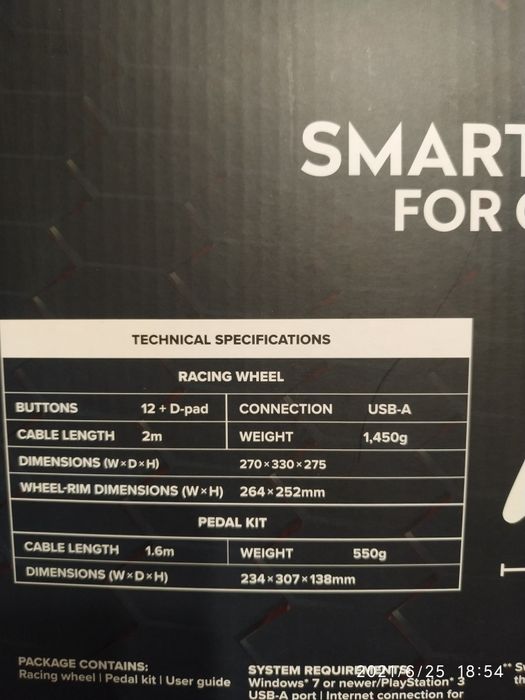 Провідний руль SPEEDLINK Drift O. Z. Racing Wheel
