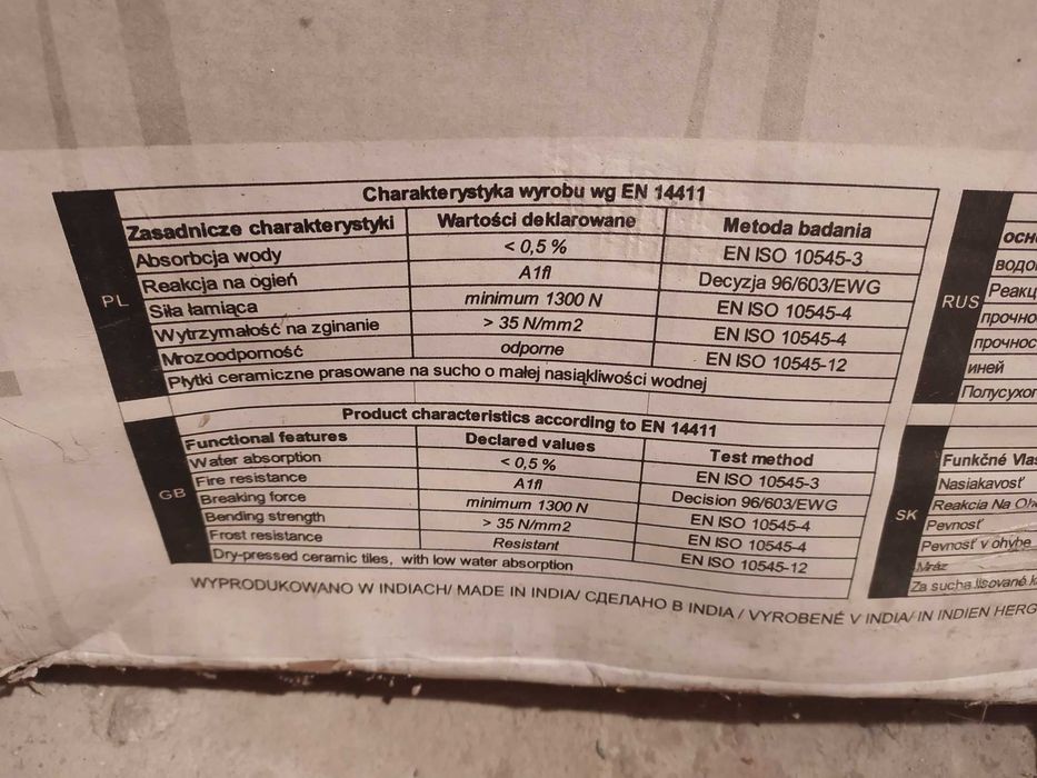 Gres szkliwiony rektyfikowany, biały 60x60