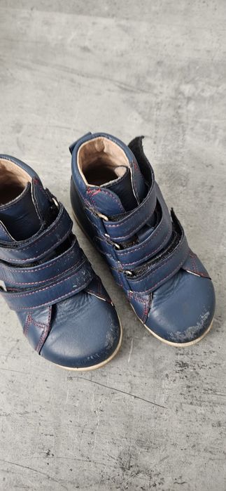 Buty ortopedyczne Amelka. 25 niebieskie na rzepy