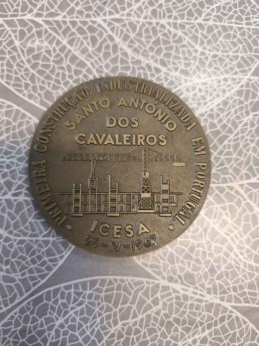 Medalhão em Bronze 1967 ICESA