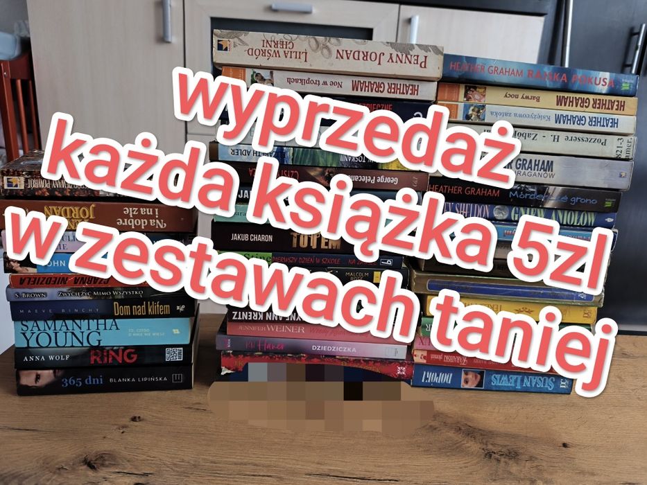 Wyprzedaż książek