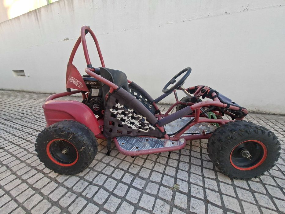 Kart gasolina para criança
