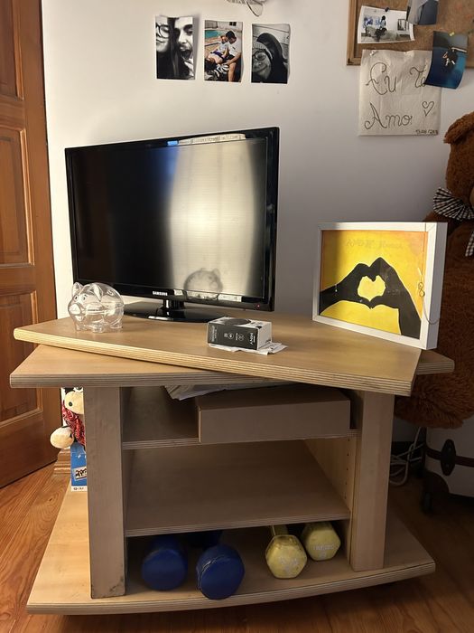 Movel para telivisão com tampo rotativo 360 graus