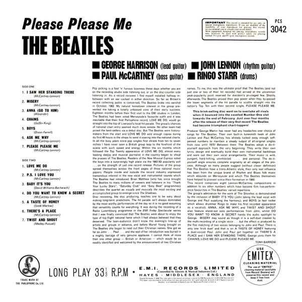 Winyl The Beatles – Please Please Me Nowy Remaster 180g