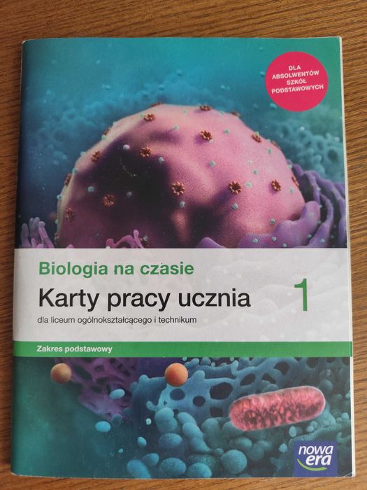 Biologia na czasie 1, karty pracy, Nowa Era