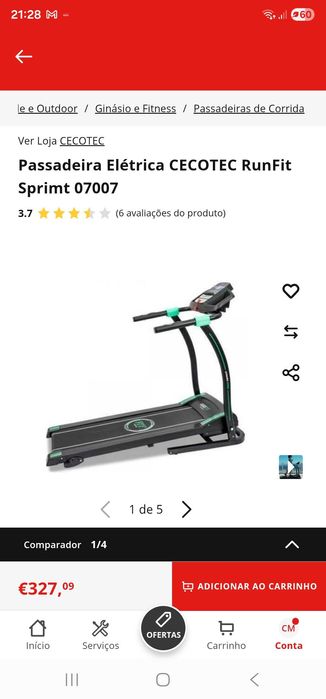 Passadeira Eletrica RunFit