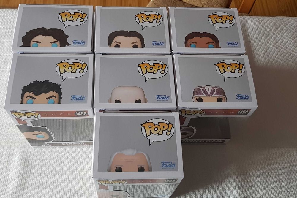 Funko POP Dune II komplet 7 figurek