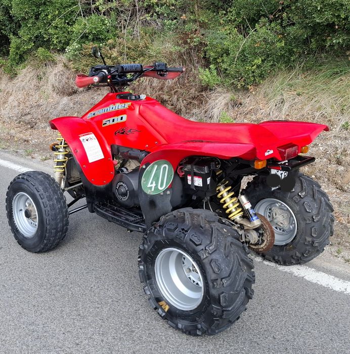 Moto 4 Polaris Scrambler 500 matricula