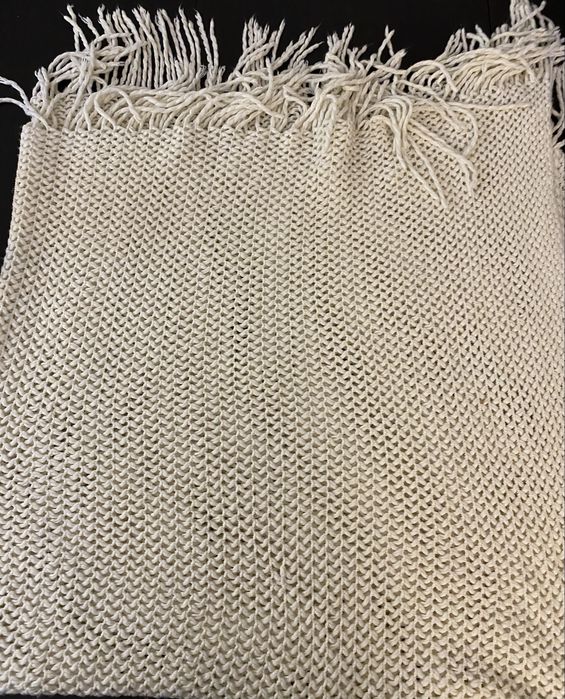 Manta zara home com franja