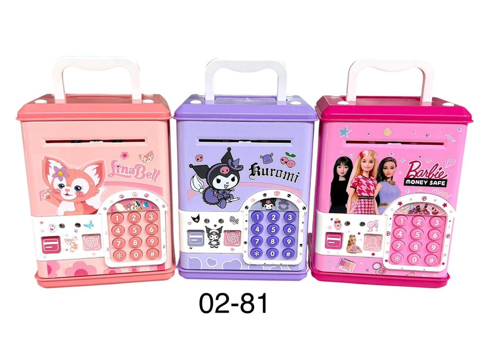 Сейф скарбничка Barbie, Куромі, Котик.