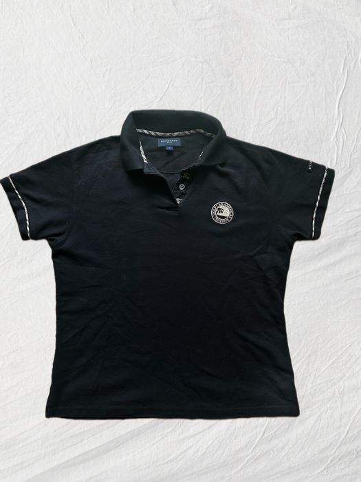 Oryginalne damskie polo Burberry Golf "Las Américas Tenerife" XS / S vintage