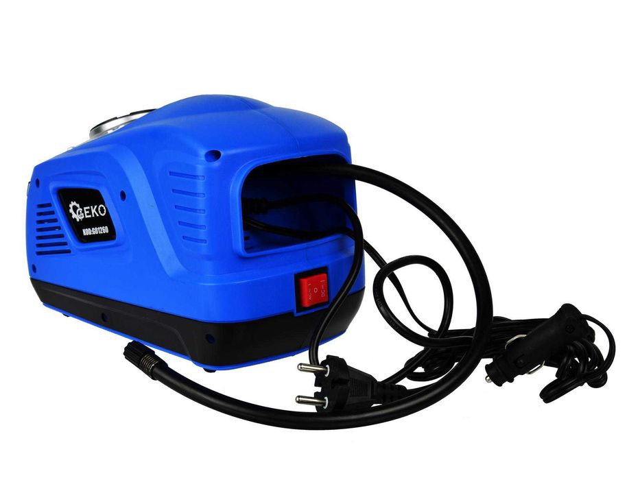 Компресор для авто з ліхтариком 12V/230V 100W G01260