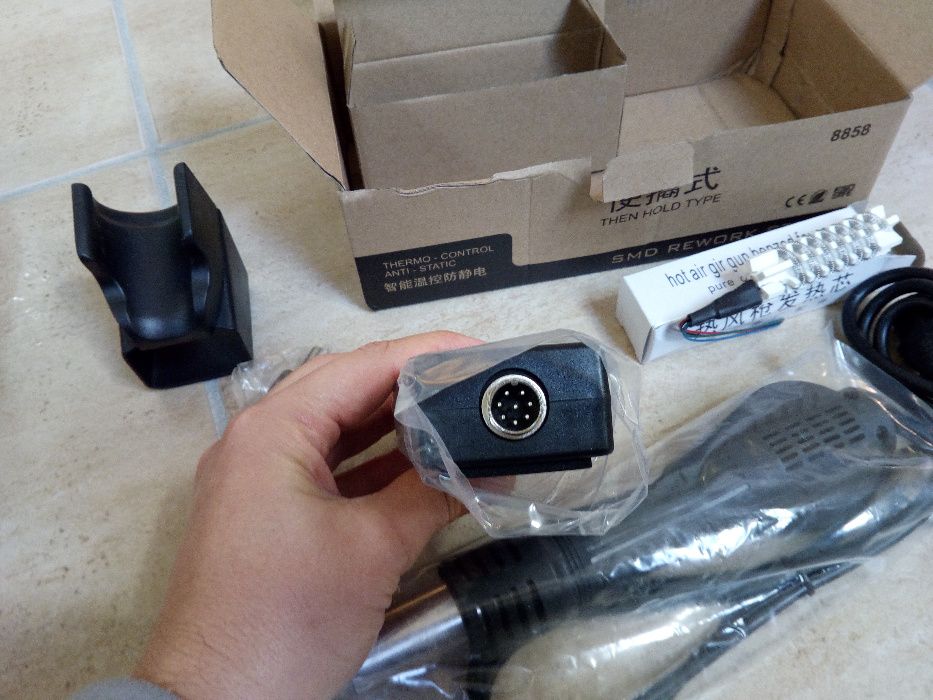 Estação Soldadura de Ar Quente SMD.