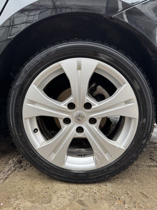 Диски R17 5/114,3 + резина 2024р Renault Megane Scenic Koleos Qashqai