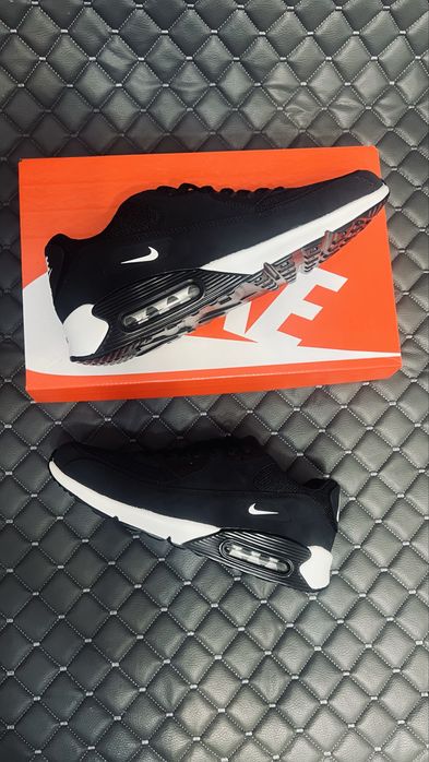Мужские кроссовки Найк 90 Nike Air Max 90 premium nubuk
