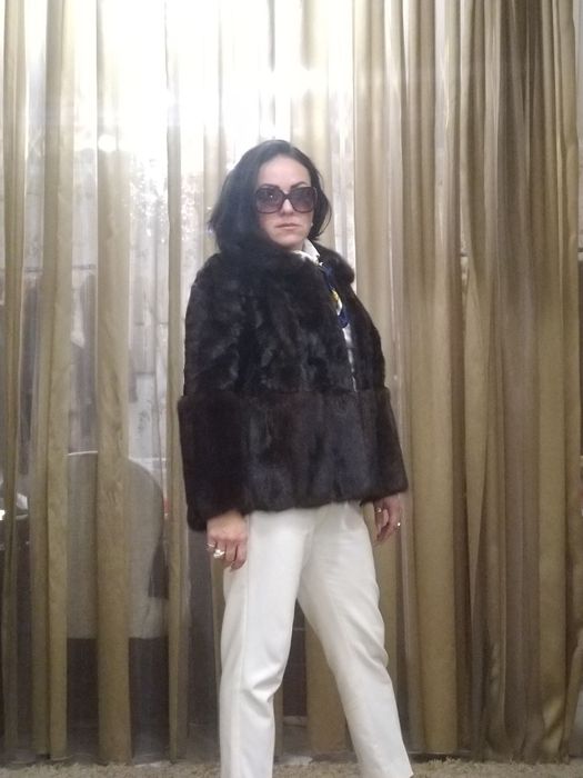 Exclusivo Casaco em pêlo autêntico de Vison