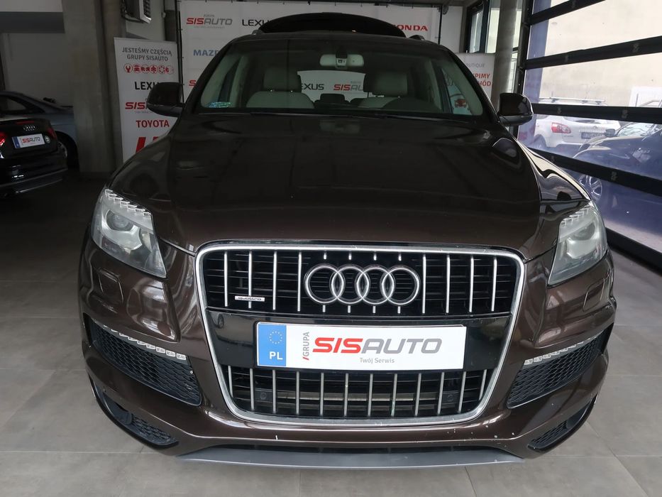 Audi Q7 SAL.PL,II wł.,ASO,bezwyp., kpl. dok.,ud. przeb.
