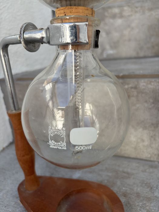 Maquina cafe vacuo vintage
