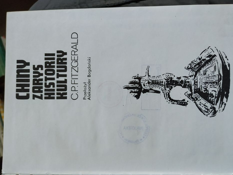 Ze świata Celtów Dillon oraz Chiny zarys historii kultury Fitzgerald