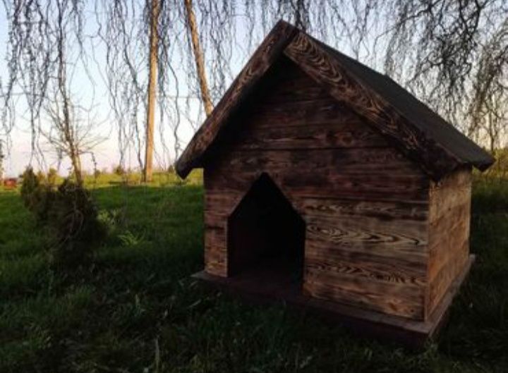 Solidna buda dla średniego lub dużego psa – NOWA