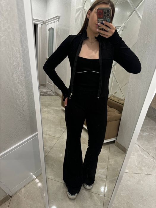 Костюм трійка/ костюм жіночий/ кофта+ топ+ палаццо