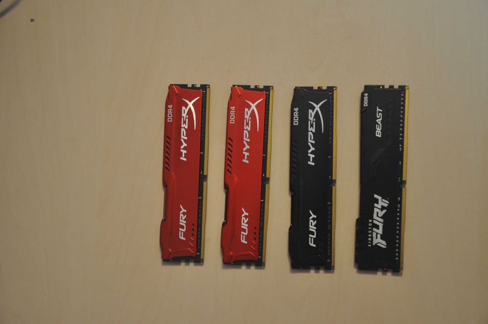 DDR4 16GB Kingston HyperX Fury 2666MHz