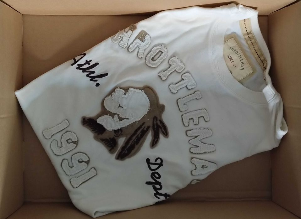 Throttleman em Branco (Original)