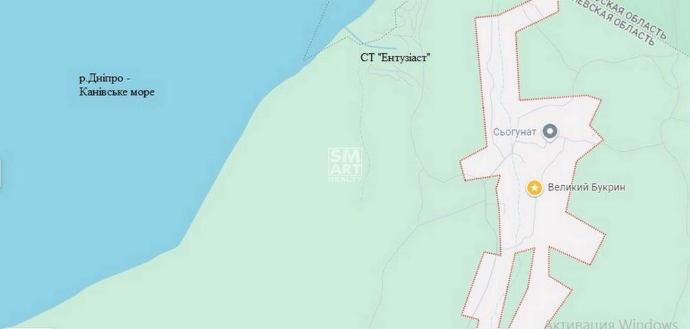 Продам будинок зі всіма комунікаціями, піччю і укриттям над Канівським