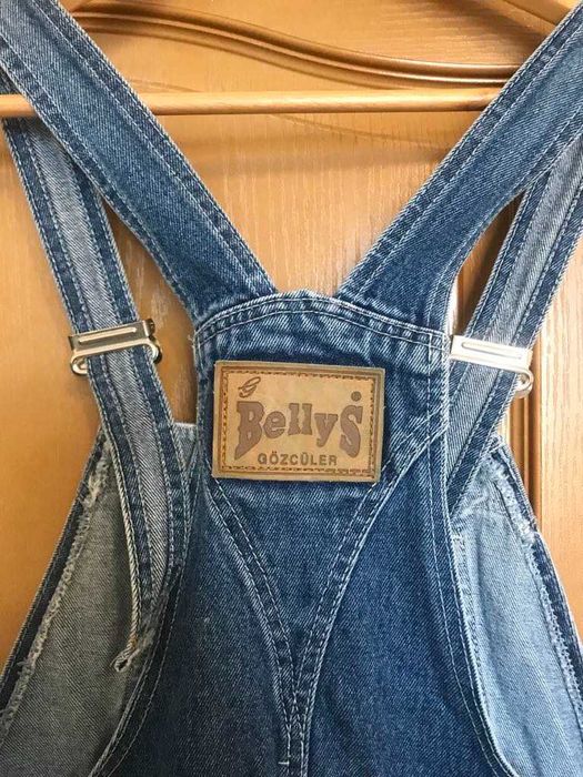 Комбінезон джинсовий для вагітної жінки